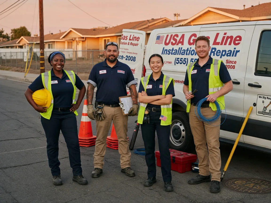 Gas Line Installation company in Preston, GA